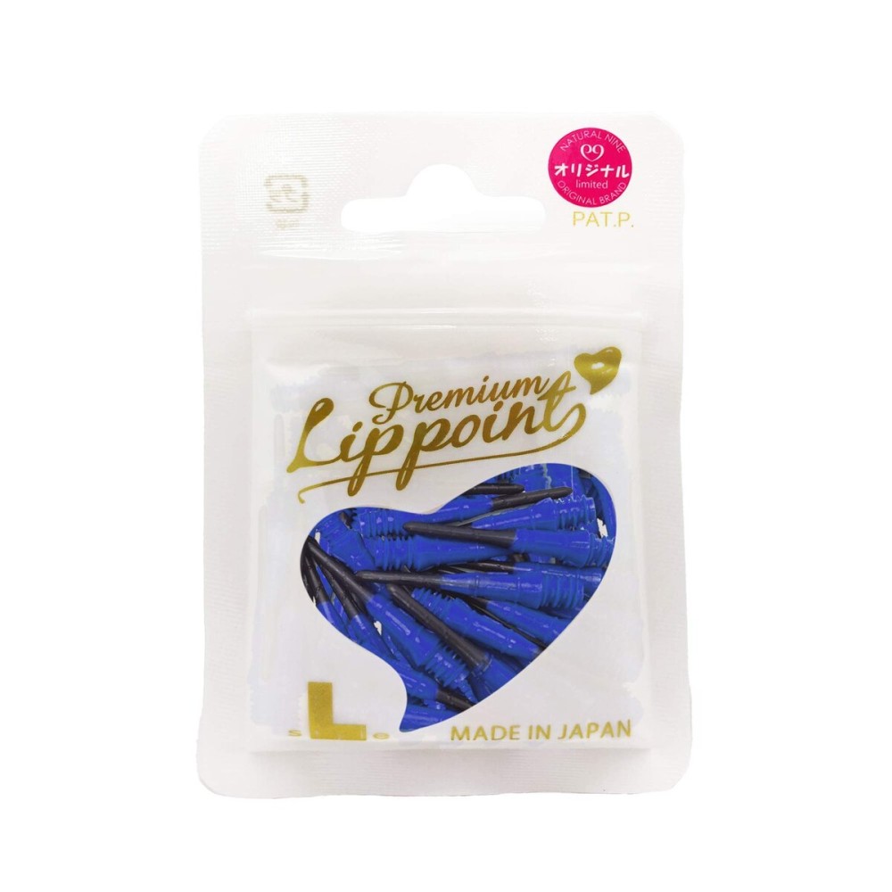 LSTYLE Premium Lippoint - 2-Tone Black/Blue - 30 Count - Regular Length - Soft Tip Points - 2BA Thread