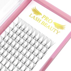 Premade Fans Eyelash Extensions 7D-D-0.07-18 Short Stem Premade Volume Eyelash Extensions 3D 5D 7D Volume Lash Extensions 9 to 20 mm Pre made Lash Fans C D Curl .07 .10(7D-D-0.07,18mm)