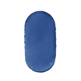 Pro Goleem Satin Bassinet Sheet Great for Baby Hair Soft Silk Feeling Sheet for Cradle or Bassinet PadMattress for Girls Gift for Newborn and Infant Navy Blue