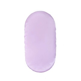 Pro Goleem Satin Bassinet Sheet Great for Baby Hair Soft Silk Feeling Sheet for Cradle or Bassinet PadMattress for Boys and Girls Gift for Newborn and Infant Lavender