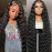28 Inch Loose Wave Lace Front Wigs Human Hair 200% Density 13x4 HD Transparent Full Lace Frontal Wigs Human Hair 12A Loose Deep Wave Glueless Wigs Human Hair Pre Plucked for Black Women