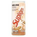 Supligen Cookies and Cream Liquid Meal Supplement, 9.87 oz (Pack of 12) - Protein & Vitamin Shake for Energy, Strength & Recovery - Ready-to-Drink Nutritional Meal