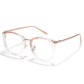 Cyxus Blue Light Glasses for Woman, Reduce Eye Strain Ideal for Office Working, Studying Ultra-Light TR90 for All-Day Comfort