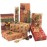SmoTecQ Christmas Wrapping Paper Sheets - 12 Folded Sheets 70x50cm, 6 Vintage Kraft Designs, Made from Recycled Paper - Includes 10m Jute String & 10 Gift Tags