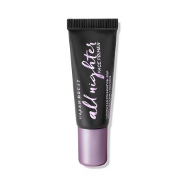 Urban Decay All Nighter Longwear Face Primer (Travel Size), Smoothing & Hydrating Base for Foundation Face Makeup, Sheer & Lightweight, for All Skin Types, Vegan, Cruelty-free - 0.28 fl oz