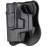 Sig P365 Holsters, OWB Holster for Sig P365 Micro-Compact 9mm / P365 XL / P365 SAS - Index Finger Released | Adjust. Cant | Autolock | Outside Waistband | Silicone Pad Paddle | Matte Finish -LH