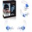 Ear Plugs for Swimming-2 Pairs Soft Silicone Reusable Waterproof Earplugs for Adults & Men Women, Custom Fit for Swimmers Ear, Pool, Beach, Snorkeling, Surfing, Kickboard Training(Blue)