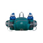 WATERFLY Fanny Pack Waist Bag: Fannie Pack 2 Water Bottle Holders Lumbar Belt Hiking Walking Running Jogging Camping Large Woman Man (Bottle Not Included)