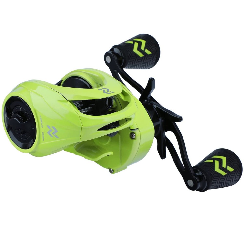 Sougayilang Baitcasting Reels, 8:1 Gear Ratio Fishing Reel with Magnetic Braking System Casting Reel, 9 + 1 Ball Bearings Super Smooth Anti-Corrosion Baitcaster Reel-Left Hand(Green)