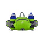 WATERFLY Fanny Pack Waist Bag: Fannie Pack 2 Water Bottle Holders Lumbar Belt Hiking Walking Running Jogging Camping Large Woman Man (Bottle Not Included)