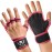 MAVA Open Gym Gloves for Men & Women; Padded Weight Lifting Gloves with Wrist Support for Comfort, Protection; Strong-Grip Fingerless Design for Men & Women; Anti-Sweat Gym Accessories