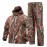 YEVHEV Quiet Hunting Clothes Suit Clothing Gear Camouflage Hoodie Jacket Pants