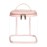 HAOGUAGUA Premium Clear Makeup Bag with Inner Pocket, Transparent Cosmetic Pouch for Travel or Everyday Use, Waterproof Beach Bag for Sunscreen Skincare (Pink)