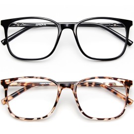 Gaoye Ultralight Blue Light Glasses for Women - Computer Protection Glasses for All Day Comfort - Anti UV Glare & Eyestrain