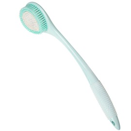 BEDELITE Back Scrubber for Shower - Long Handle Bath Brush (16.4 inches) with Soft Bristles, Exfoliating Body Brush for Men & Women(Blue)