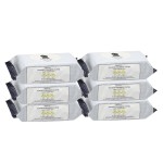 Noodle & Boo Ultimate Baby Body and Face Cleansing Cloths, Fragrance Free, 72 Count (Pack of 6)