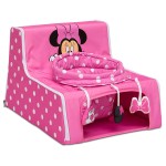 Disney Minnie Mouse Sit N Play Portable Activity Seat for Babies by Delta Children - Floor Seat for Infants