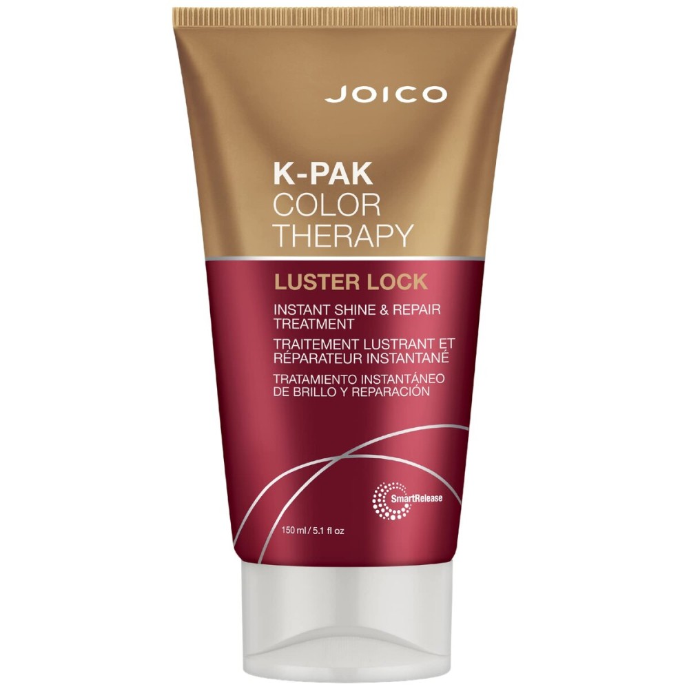 Joico K-PAK Color Therapy Luster Lock Instant Shine & Repair Treatment | For Color-Treated Hair | Boost Color Vibrancy | Repair Breakage | With Keratin & Argan Oil | 5.1 Fl Oz