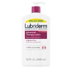 Lubriderm Advanced Therapy Fragrance-Free Moisturizing Hand & Body Lotion + Pro-Ceramide, Intense Hydration for Itchy, Extra Dry, & Sensitive Skin, Non-Greasy, Hypoallergenic, 32 fl. oz