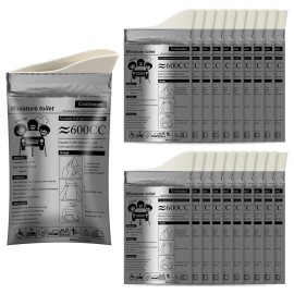 Coolrunner Disposable Urine Bags,12 Pack Camping Pee Bags, Disposable Urinals Vomit Bags for Travel Urinal Toilet Traffic Jam Emergency Portable Toilet Bee Bag for Men Women Kids Patient