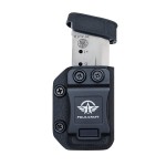 POLE.CRAFT IWB/OWB Magazine Holster Kydex - Mag Carrier - for: M&P Shield .45 Magazine/Single Stack Mag Holder -Smith and Wesson M&P .45 Accessories(M&P Shield .45 Mag)