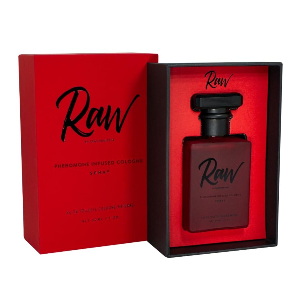 RawChemistry Raw Pheromone Infused Cologne for Men - Men\'s Cologne Spray Infused with Pheromones - Raw Perfume for Men with Feromonas - Perfume con Feromonas para Hombre