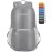 ZOMAKE Ultra Lightweight Hiking Backpack 20L, Packable Small Backpacks Water Resistant Daypack for Women Men(Silver Gray)