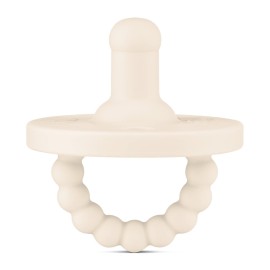 Ryan & Rose Cutie PAT Pacifier Teether (Stage 2, Ivory)