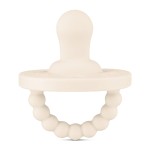 Ryan & Rose Cutie PAT Pacifier Teether (Flat, Ivory)