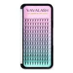 Eyelash Extensions 3D 4D 5D 6D 8D 9D 10D Thickness 0.07/0.1 C/D Curl Eyelashes Middle Stem & Long Stem Heat Bonded Premade Fans Russian Volume Lash Extensions Supplies (Middle Stem 14D-0.07-D-10mm)