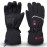 SAVIOR HEAT Heated Gloves, Unisex Rechargeable Battery Powered Electric Heating Glove for Winter Outdoor (Black S66B, X-Large)