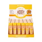 Broadway Vita-Lip Clear Lip Gloss Box Display Set (Honey)
