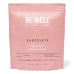Be Well by Kelly Chocolate Grass-Fed Beef Protein Powder, 24G of Protein & 1G Net Carbs (3 Ingredients, 30 Servings) 9 Amino Acids + 3 BCAAs No Soy, No Dairy, Stevia-Free, No Sugar Added 1.87lb 849g