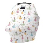 Milk Snob Original Disney Princess 5-in-1 Cover, Added Privacy for Breastfeeding, Baby Car Seat, Carrier, Stroller, High Chair, Shopping Cart, Lounger Canopy - Newborn Essentials, Nursing Top