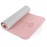Non Slip, Pilates Fitness Mats, Eco Friendly, Anti-Tear 1/4 Thick Yoga Mats for Women, Exercise Mats for Home Workout with Carrying Sling (72x24, Parfait Pink & Gray)