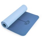Yoga Mat Non Slip, Pilates Fitness Mats, Eco Friendly, Anti-Tear Yoga Mats for Women, 1/4 Exercise Mats for Home Workout with Carrying Sling