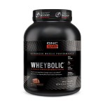 GNC AMP Wheybolic Clinically Proven Protein Powder, 40g Whey Protein, BCAA, Leucine, Increases Muscle Strength, Muscle Building, 3rd Party Tested, Gluten Free, Natural Chocolate, 25 Servings