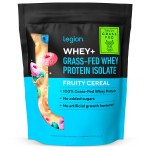 LEGION Whey+ Protein whey Isolate from Grass Fed Cows - Whey Protein Isolate Powder Low Calorie, Non-GMO, Sugar Free, Lactose and Gluten Free, All Natural Protein Powder for Men & Women (30 Servings)