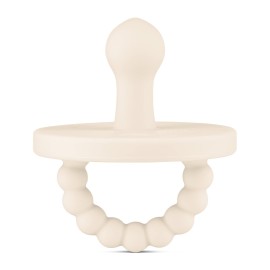 Ryan & Rose Cutie PAT Pacifier Teether (Bulb, Ivory)