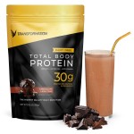 Transformation Protein Super Blend | Egg White, Collagen Peptides, and Plant Protein | 15 Billion CFU Probiotics | Digestive Enzymes | MCT Oil | BCAAs | Low Carb Shake for Men & Women | Chocolate