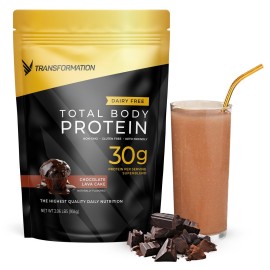 Transformation Protein Super Blend | Egg White, Collagen Peptides, and Plant Protein | 15 Billion CFU Probiotics | Digestive Enzymes | MCT Oil | BCAAs | Low Carb Shake for Men & Women | Chocolate