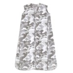 HALO Sleepsack Micro-Fleece Wearable Blanket, TOG 1.0, Sand + Stone Camoflauge, Grey Camo, Medium