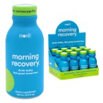 Morning Recovery Electrolyte, Milk Thistle Drink Proprietary Formulation to Hydrate While Drinking, Highly Soluble Liquid DHM, Non GMO, Vegan, Gluten-Free, Lemon Ginger, Pack of 12
