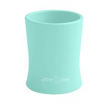 otterlove Silicone Baby & Toddler Training Cup - Pediatric OT Approved - 100% Platinum Pure LFGB Silicone - Unbreakable - Plastic Free - Tiny Cup Perfect for Baby Led Weaning (Mint)