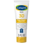 CETAPHIL Sheer Mineral Sunscreen Lotion for Face & Body, 3 fl oz, 100% Mineral UVA/UVB Filters: Zinc Oxide & Titanium Dioxide, Broad Spectrum SPF 30, For Sensitive Skin