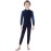 Dark Lightning 3/2mm Kids Wetsuit for Boys and Girls, Neoprene Thermal Swimsuit, Toddler/Junior/Youth One Piece Wet Suits for Scuba Diving,Blue/Size 4