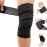 Extra Long Elastic Knee Wrap Compression Bandage Brace Support for Legs, Plantar Fasciitis, Stabilising Ligaments, Joint Pain, Squat, Basketball, Running, Tennis, Soccer, Football (Black-1pcs)