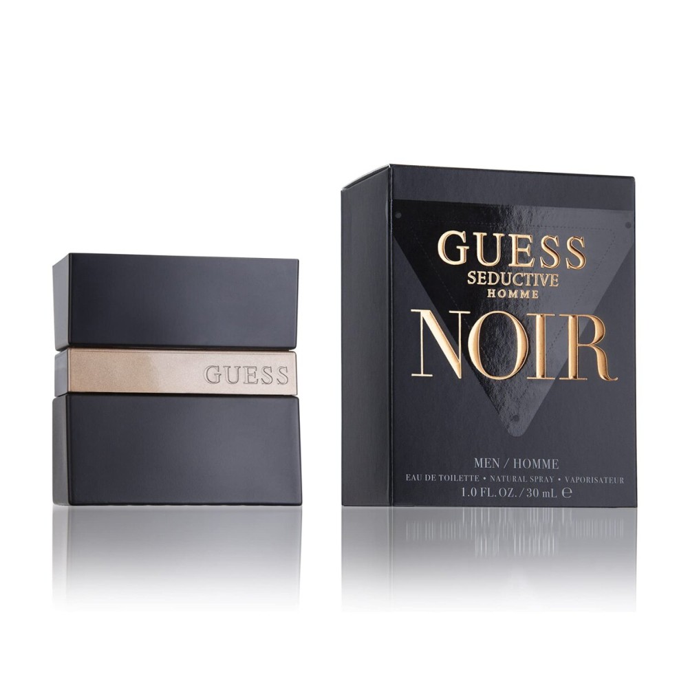 GUESS Seductive Noir for Men Eau de Toilette, 1 Fl Oz