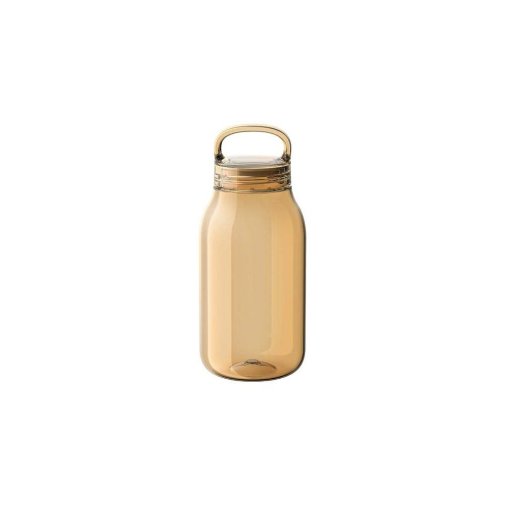 KINTO 20382 Water Bottle, 10.1 fl oz (300 ml), Amber, Lightweight, Dishwasher Safe, My Bottle