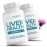 Liver Health Detox and Cleanse Supplement for Fatty Liver - Healthy Liver Blend with Artichoke Extract, Milk Thistle and Dandelion - Liver Support Support Supplements for Women & Men - 2 Bottles